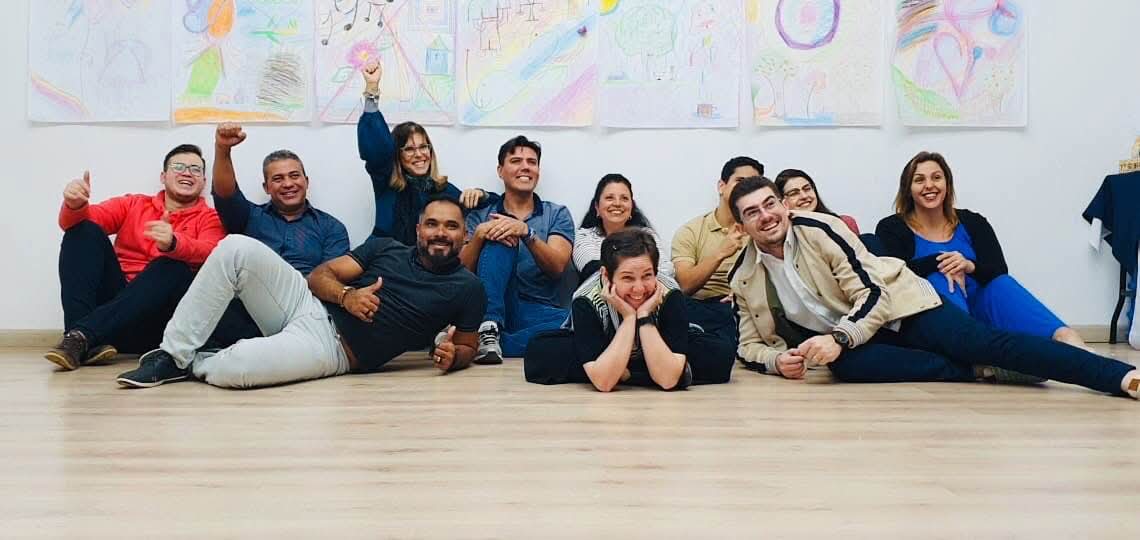 Equipe após imersão criativa