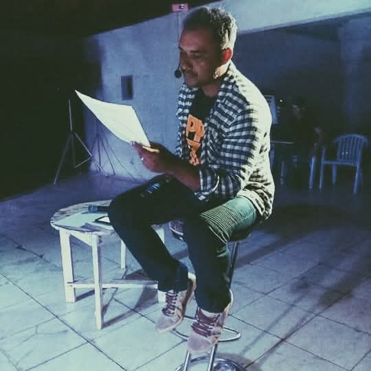 Condução de conteúdo em palco